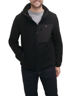 Foto 1 | Foto 1 | Chaqueta Tommy Hilfiger De Forro Polar De Alto Rendimiento Con Capucha Para Hombre - Venta Internacional.