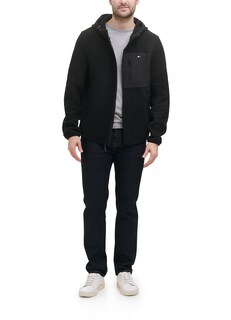Foto 3 | Foto 3 | Chaqueta Tommy Hilfiger De Forro Polar De Alto Rendimiento Con Capucha Para Hombre - Venta Internacional.
