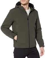 Chaqueta Tommy Hilfiger Para Hombre Con Relleno De Tejido Blando, Color Verde, Talla L - Venta Internacional.