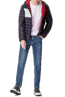 Foto 4 | Foto 4 | Chaqueta Tommy Hilfiger Para Hombre Resistente Al Agua Ultra Loft Navy Xl - Venta Internacional.