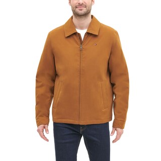 Foto 1 | Foto 1 | Chaqueta Tommy Hilfiger Ligera De Microsarga Para Golf, Color Marrón Xxxl - Venta Internacional.