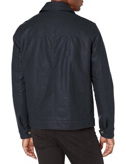 Foto 2 | Foto 2 | Chaqueta Tommy Hilfiger Classic De Piel Sintética Para Hombre Azul Marino - Venta Internacional.