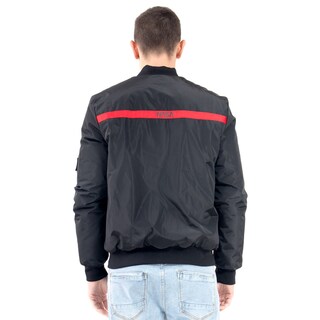 Foto 3 | Foto 3 | Chamarra NASA con Cierre en Bolsas Negra para Hombre