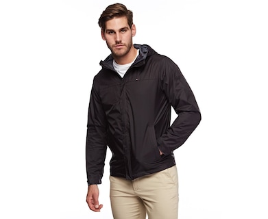 Foto 1 | Foto 1 | Chaqueta Tommy Hilfiger Ligera Negra para Hombre - Venta Internacional