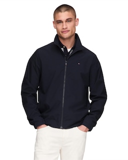 Foto 1 | Foto 1 | Chaqueta Tommy Hilfiger Para Hombre Con La Bandera, Blusón Ligero De Poliéster - Venta Internacional.