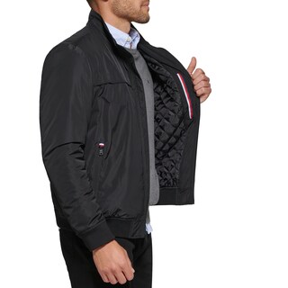 Foto 2 | Foto 2 | Chaqueta Tommy Hilfiger Performance Faux Memory Black Xxl Para Hombre - Venta Internacional.