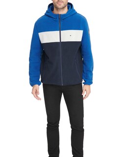 Foto 3 | Foto 3 | Chaqueta Polar De Alto Rendimiento Con Capucha Tommy Hilfiger Para Hombre, Talla Xs - Venta Internacional.