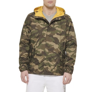 Foto 1 | Foto 1 | Chamarra Tommy Hilfiger Ligera Impermeable Camuflaje - Venta Internacional