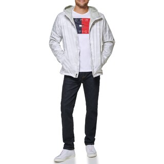 Foto 3 | Foto 3 | Chaqueta Tommy Hilfiger Impermeable con Capucha Camuflaje Sobre Hielo para Hombre - Venta Internacional
