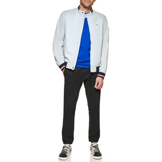 Foto 1 | Foto 1 | Chaqueta Tipo Bomber Tommy Hilfiger, Ligera, De Punto Acanalado - Venta Internacional.