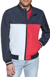 Foto 1 | Foto 1 | Chaqueta Tipo Bomber Tommy Hilfiger, Ligera, De Punto Acanalado - Venta Internacional.