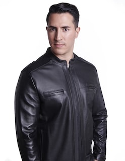 Foto 3 | Foto 3 | Chamarra Urbana Gerhel de Piel de Borrego Negra para Hombre