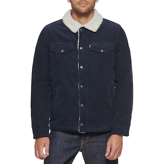 Foto 2 | Foto 2 | Chaqueta Levi's Corduroy Sherpa Trucker Para Hombre Azul Marino - Venta Internacional.