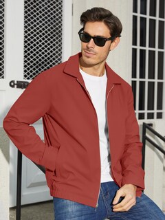 Foto 4 | Foto 4 | Chaqueta Tacvasen Ligera Primavera Con Cremallera Completa A Prueba De Viento Naranja - Venta Internacional