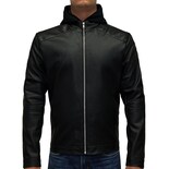 Chamarra de Piel Sintética para Caballero