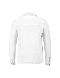 Foto 4 | Foto 4 | Chamarra De Mezclilla Indicum Denim Blanco Hombre