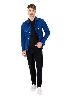 Foto 6 | Foto 6 | Set De 2 Chamarras Indicum Denim Básicas Indigo, Rojo Hombre