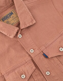 Foto 6 | Foto 6 | Chamarra De Mezclilla Indicum Denim Pink Hombre