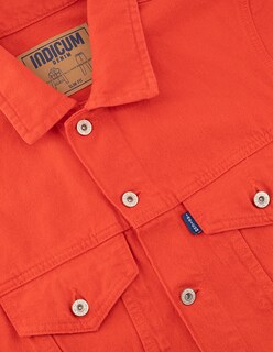 Foto 6 | Foto 6 | Chamarra De Mezclilla Indicum Denim Rojo Hombre