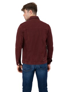 Foto 3 | Foto 3 | Set De 2 Chamarras Indicum Denim Básicas Vino, Maple Hombre
