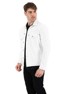 Foto 6 | Foto 6 | Set De 2 Chamarras Indicum Denim Básicas Blanco, Aqua Hombre