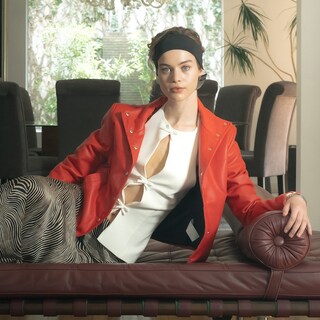 Foto 5 | Foto 5 | Chamarra Nine West Para Dama En Color Rojo Intenso.