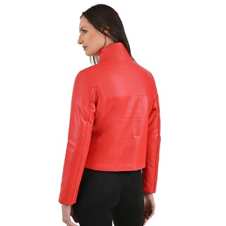 Foto 2 | Foto 2 | Chamarra Nine West Para Dama En Color Rojo Intenso.