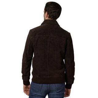 Foto 6 | Foto 6 | Chamarra De Piel Para Caballero Marca Perry Ellis En Color Café Oscuro.