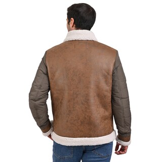 Foto 6 | Foto 6 | Chamarra Para Hombre, Marca Perry Ellis Con Forro Interno De Borrego Sintético.