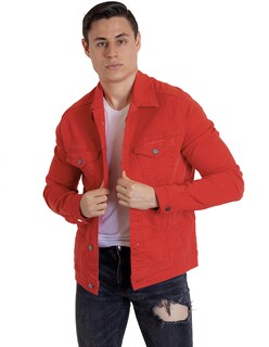 Foto 1 | Foto 1 | Chamarra De Mezclilla Indicum Denim Rojo Hombre