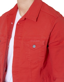 Foto 3 | Foto 3 | Chamarra De Mezclilla Indicum Denim Rojo Hombre