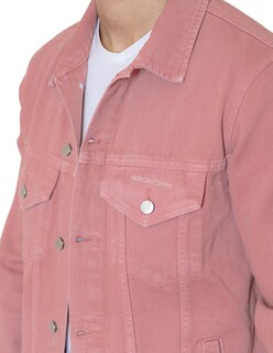 Foto 3 | Foto 3 | Chamarra De Mezclilla Indicum Denim Pink Hombre