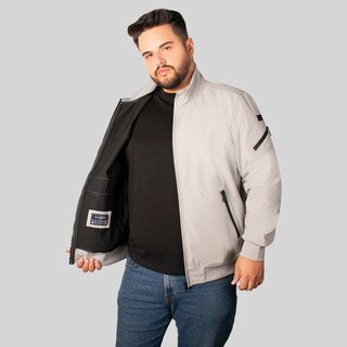 Foto 2 | Foto 2 | Chamarra Greenlander Tipo Bomber Casual, Ligera Y Con Bolsillos, Estilo Urbano Con Cierre Frontal Tallas Extra Para Hombre