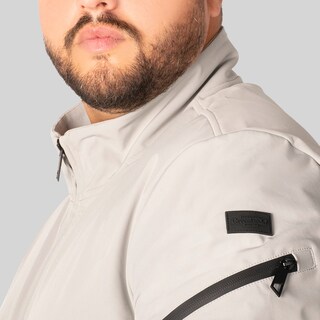 Foto 4 | Foto 5 | Chamarra Greenlander Tipo Bomber Casual, Ligera Y Con Bolsillos, Estilo Urbano Con Cierre Frontal Tallas Extra Para Hombre