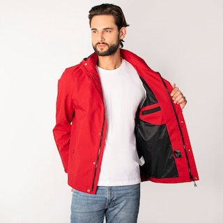 Foto 2 | Foto 2 | Chamarra Greenlander Impermeable Casual Con Capucha Y Bolsillos Internos Cierre Frontal Y Ajuste Moderno Para Hombre