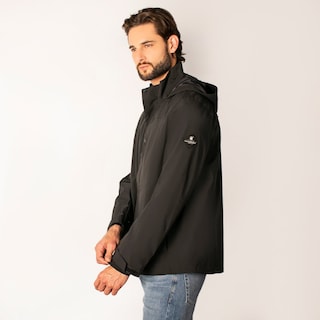 Foto 3 | Foto 3 | Chamarra Greenlander Impermeable Casual Con Capucha Y Bolsillos Internos Cierre Frontal Y Ajuste Moderno Para Hombre