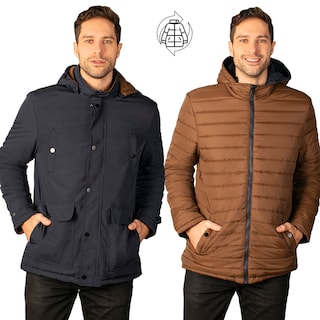 Foto 5 | Foto 5 | Chamarra Greenlander Reversible Con Gorro Desmontable Para Hombre