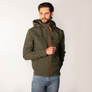 Foto 1 | Foto 1 | Chamarra Greenlander Con Gorro Desmontable Para Hombre