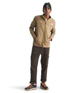 Foto 2 | Foto 2 | Chaqueta The North Face Cedar Trail Grid De Forro Polar Para Hombre, Color Caqui Xxl - Venta Internacional.