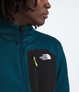 Foto 6 | Foto 6 | Chaqueta The North Face Para Hombre Con Cremallera Completa Midnight Petrol - Venta Internacional.