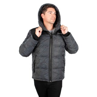 Foto 5 | Foto 5 | Chamarra Greenlander Con Gorro Acolchadacolor Oxford Camuflajeado Para Hombre