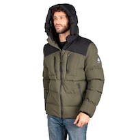 Chamarra Greenlander Acolchada Premium Con Gorro Para Hombre