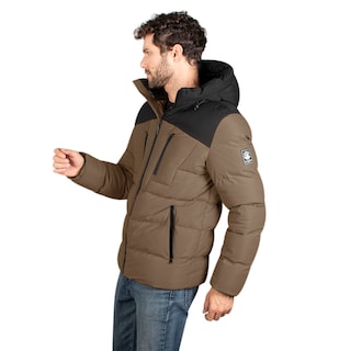 Foto 4 | Foto 4 | Chamarra Greenlander Acolchada Premium Con Gorro Color Kakhi Para Hombre