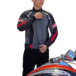Foto 4 | Foto 4 | Chamarra Moto Para Hombre, Impermeable, Con Protecciones, Biker