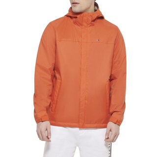 Foto 2 | Foto 2 | Chaqueta Tommy Hilfiger Ligera Impermeable Para Hombre Naranja - Venta Internacional.
