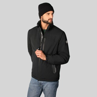 Foto 1 | Foto 1 | Chamarra Greenlander Rompevientos Con Gorro Oculto Para Hombre