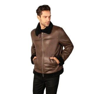 Foto 3 | Foto 3 | Chamarra Greenlander De Gamuza Con Orro De Peluche Para Hombre