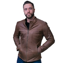 Chamarra Piel Borrego Grasso Castelli Caballero Western