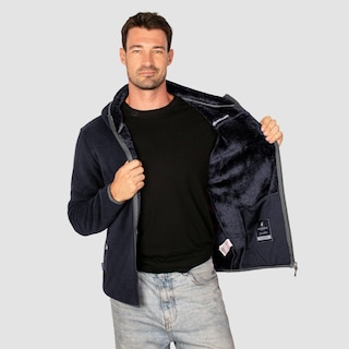 Foto 2 | Foto 2 | Sudadera Greenlander Fleece Para Hombre Con Gorro Fijo Y Forro Polar