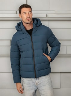 Foto 1 | Foto 1 | Chamarra Greenlander Capitonada Con Capucha Para Hombre